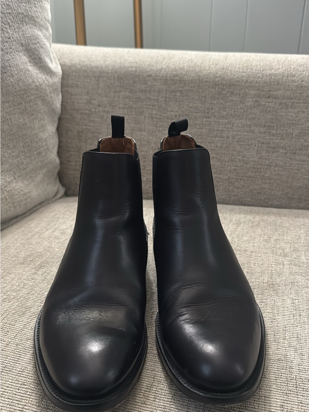 Taft Black Chelsea Boots - Smooth Leather Ankle Boots